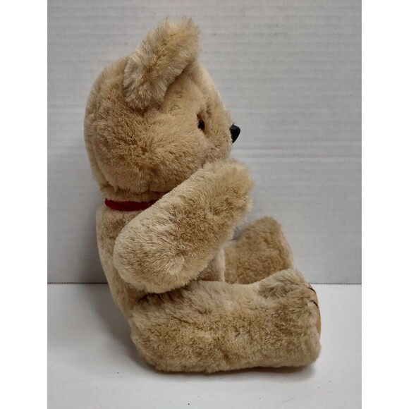 Fabri-Centers Of America Tan Cream Teddy Bear with Jointed Arms and Legs Vintage - Picture 2 of 6